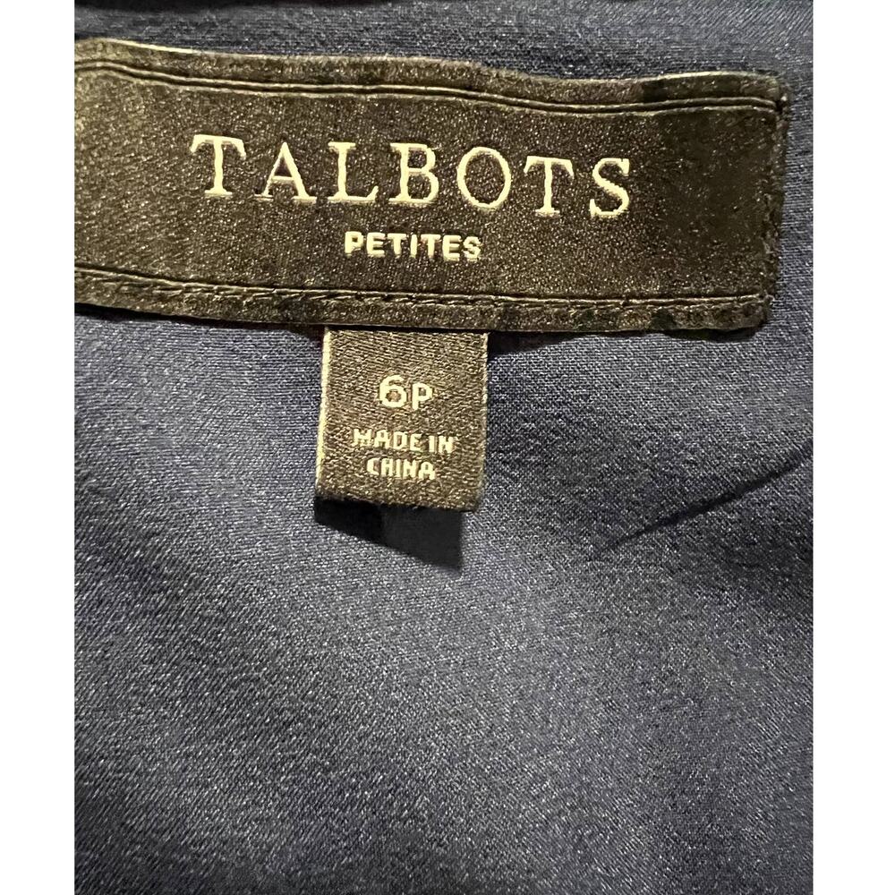 Talbots Multicolor botanical Tropical print, straight Mini, Side Zip, 6P - Picture 2 of 7